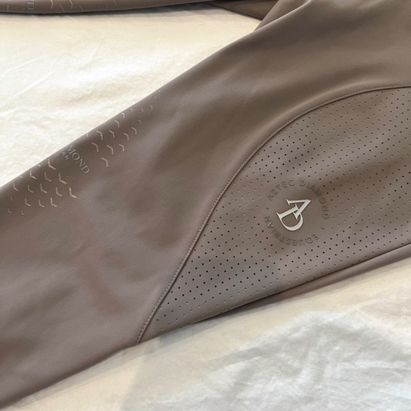 AD Breeches Size UK 8  Taupe NWT Aztec Diamond Equestrian Horse Riding Pants - Picture 9 of 15